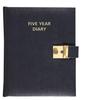 Collins Five Year Diary - Black view 1